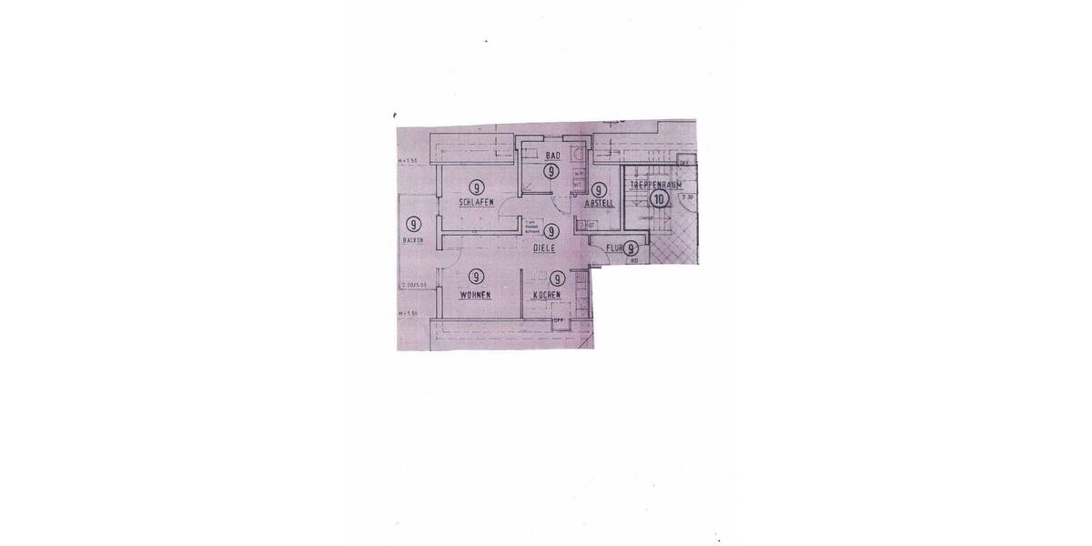 Etagenwohnung Schwalmstadt Ziegenhain - 2 Zimmer, 70 m&sup2;, 490&euro; | Angebot:26787380