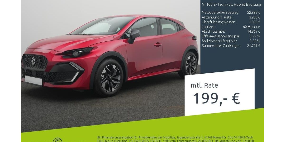 Renault Clio 1.500 km 26.889 &euro; Stuhr 28816