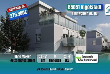 Wohnung Ingolstadt Münchener Straße - 2 Zimmer, 279.900&euro; | Angebot:26359355