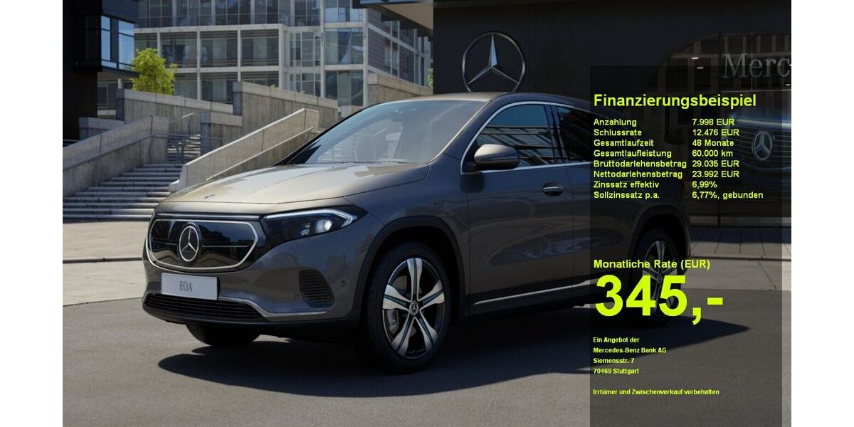 Mercedes-Benz EQA 41.187 km 31.990 &euro; Lüneburg 21337