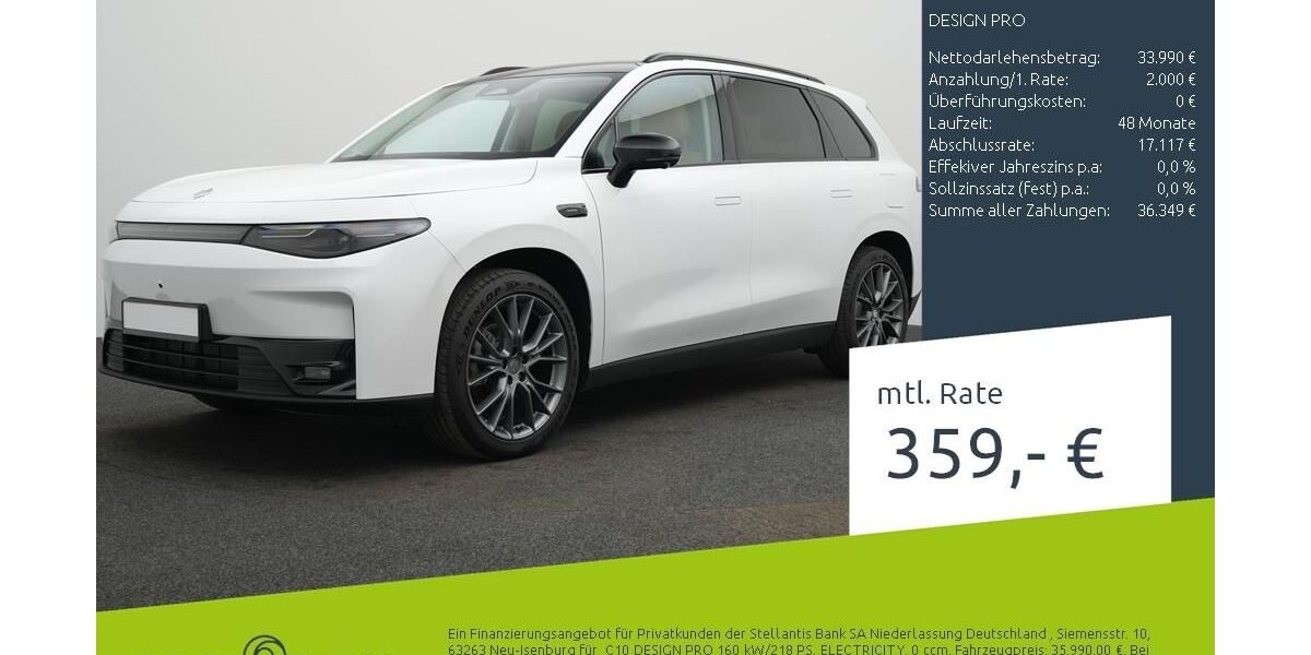 Leapmotor C10 5.000 km 35.580 &euro; Dortmund 44263