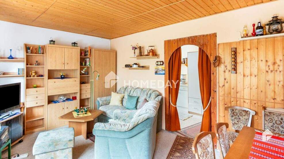 Einfach mal die Ruhe am Wochenende genießen! Bungalow mit großem Garten im Erholungsgebiet Querfurt 2 zimmer