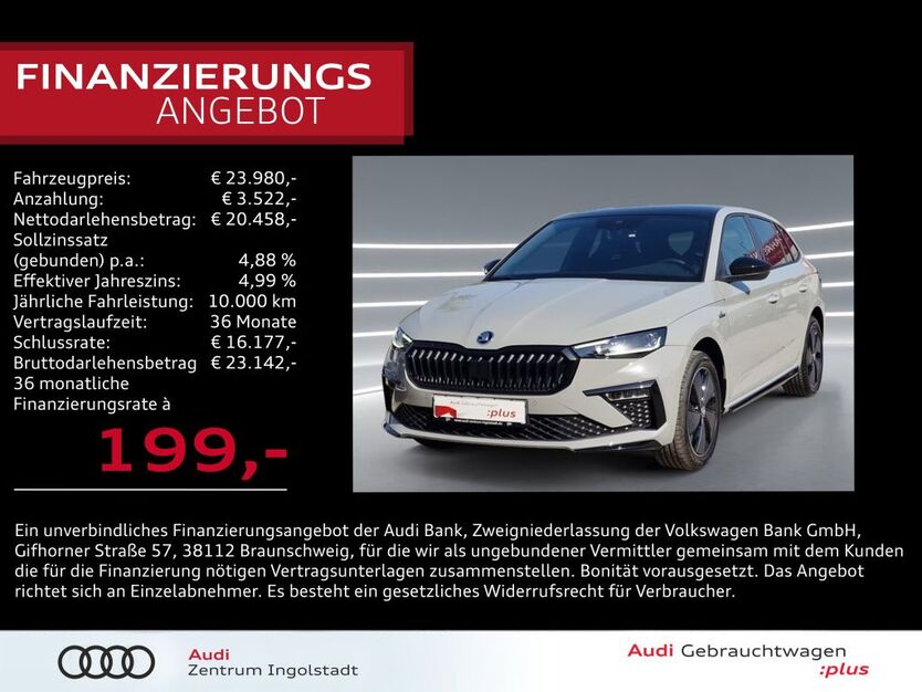 Skoda Scala 12.400 km 23.980 € Ingolstadt 85057