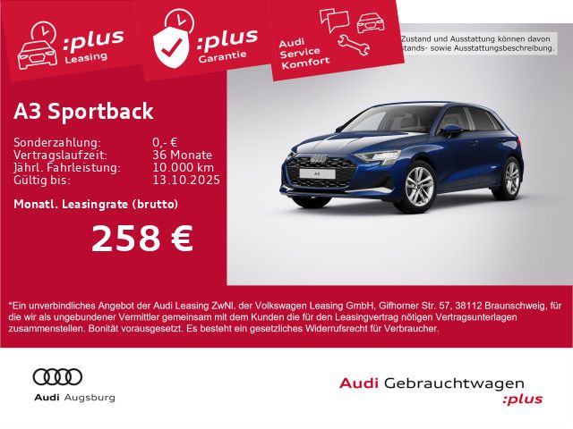 Audi A3 16.400 km 30.580 € Gersthofen 86368