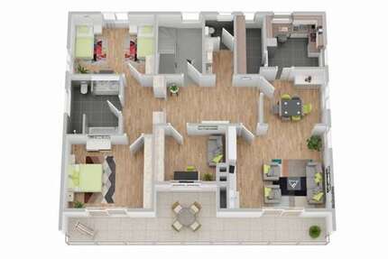 Wohnung Weihenzell - 7 Zimmer, 235 m&sup2;, 339.000&euro; | Angebot:22934339