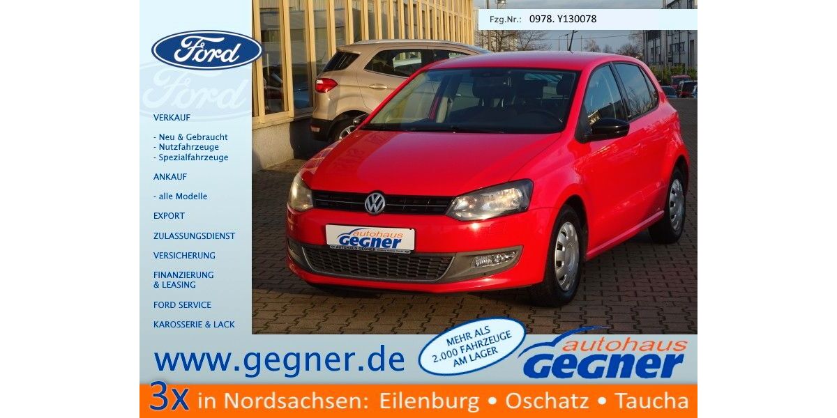 VW Polo 125.234 km 5.840 &euro; Eilenburg 04838