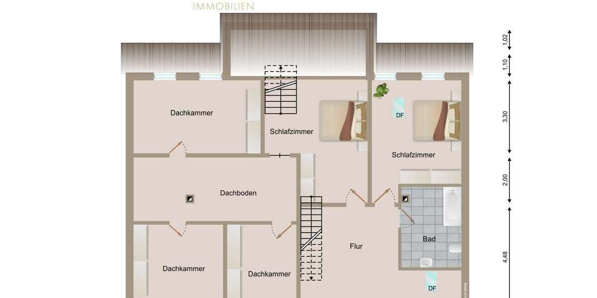 Lukrative Kapitalanlage mit 5,7 % Bruttomietrendite - Mehrfamilienhaus in Riesa mit sechs Parteien! - Mehrfamilienhaus, Wohnhaus Riesa Canitz | Angebot:25294548