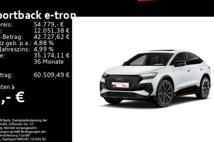 Audi Q4 e-tron 7.900 km 54.779 &euro; Offenbach am Main 63071