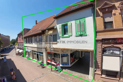 ATIK: *Entwickler aufgepasst* Wohn- u. Geschäftshaus mit Dachausbau-Potenzial in der Fußgängerzone
