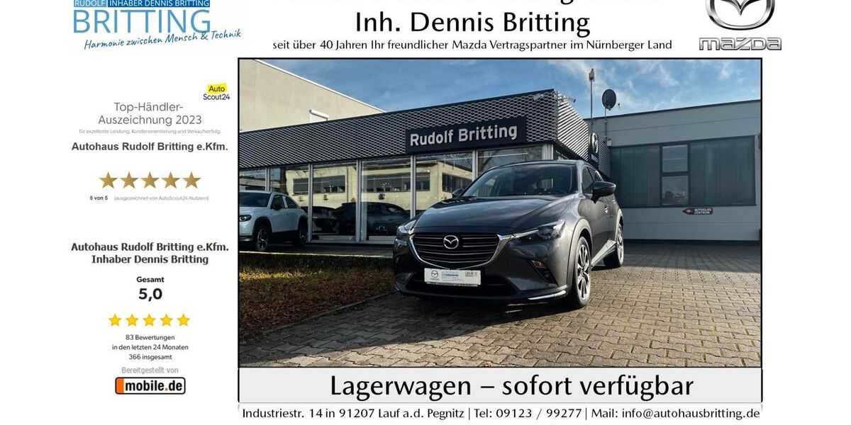 Mazda CX-3 71.000 km 17.890 &euro; Lauf 91207