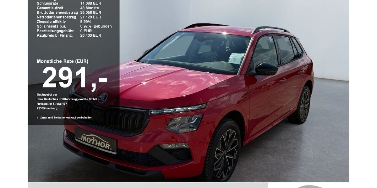 Skoda Kamiq 3.986 km 26.400 &euro; Brandenburg 14770