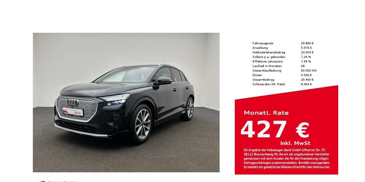 Audi Q4 e-tron 92.600 km 29.880 &euro; Münster 48153