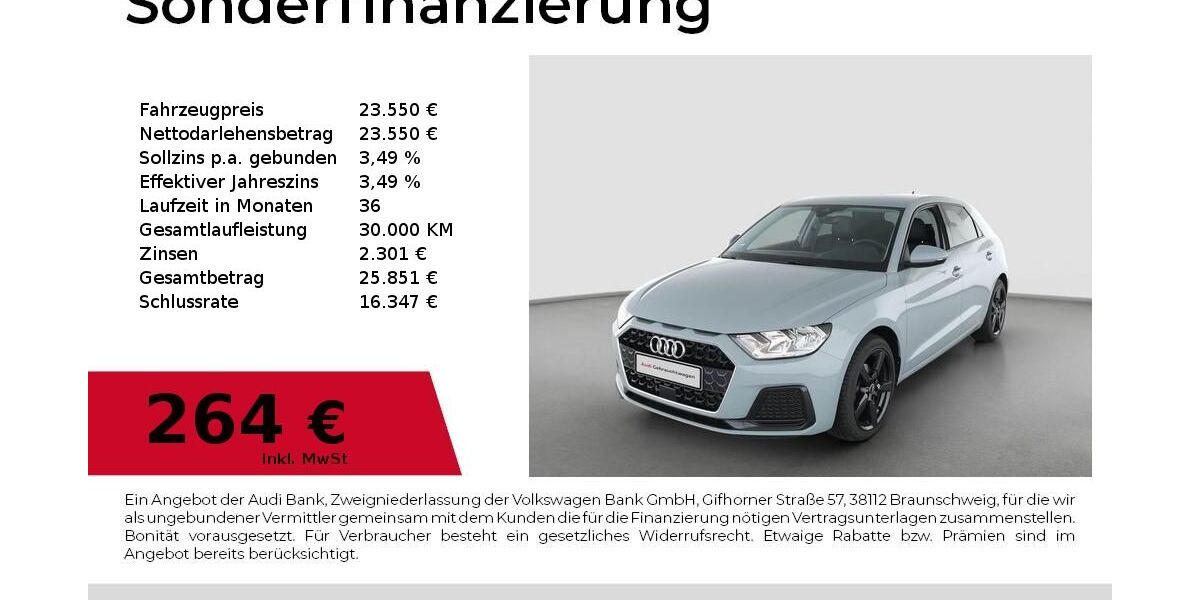 Audi A1 11.423 km 23.550 &euro; Dessau-Roßlau 06844