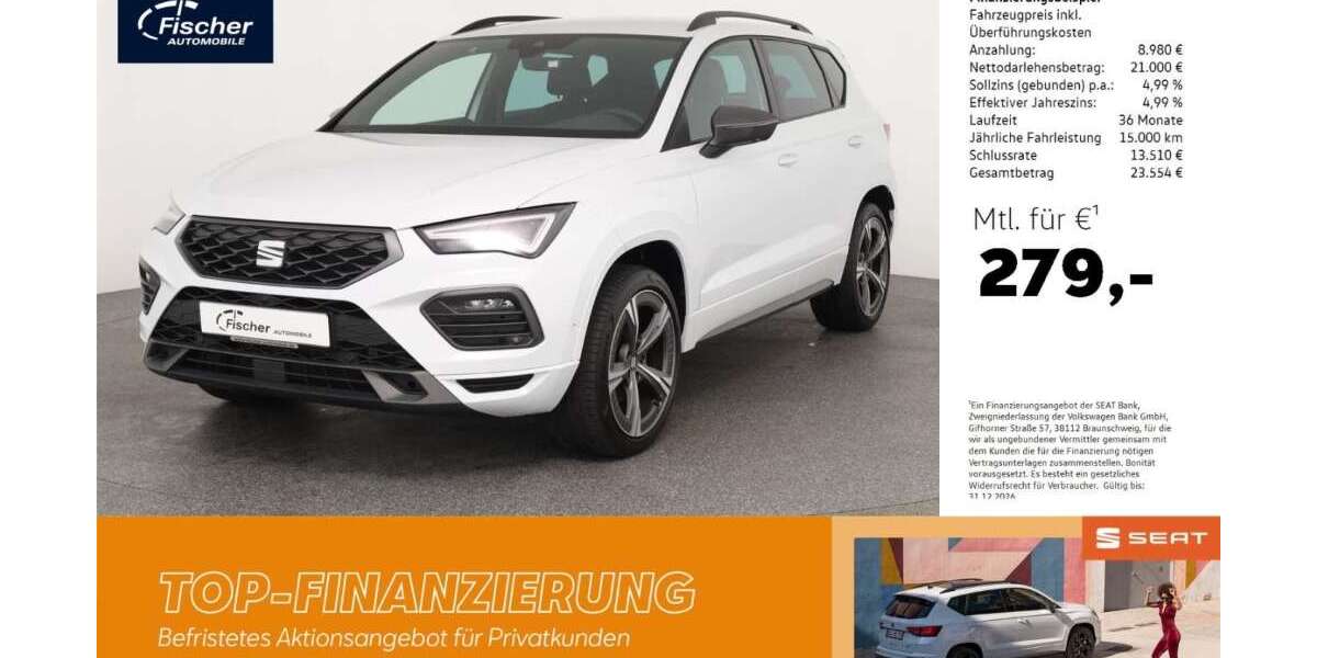 Seat Ateca 26.095 km 29.980 &euro; Neumarkt 92318