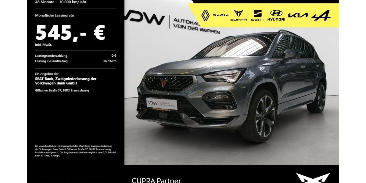 Cupra Ateca 29.700 km 35.880 &euro; Heilbronn 74076