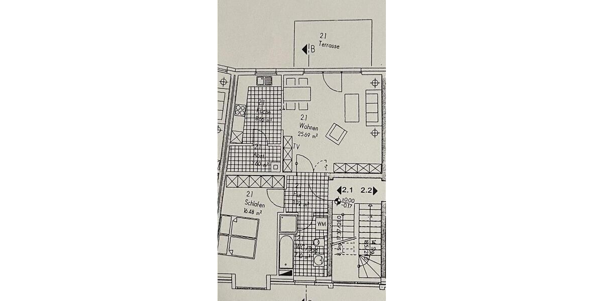 Erdgeschoßwohnung Lüneburg Ebensberg - 2 Zimmer, 72 m&sup2;, 319.000&euro; | Angebot:26042153