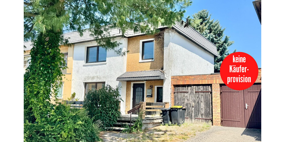 HORN IMMOBILIEN ++ RESERVIERT! Haus Neubrandenburg Oststadt - sanierungsbedürftig - Doppelhaushälfte Neubrandenburg | Angebot:27129966
