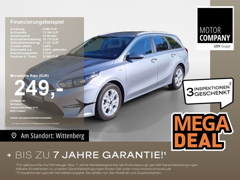 Kia ceed Sportswagon 23.808 km 22.980 € Wittenberg 06886
