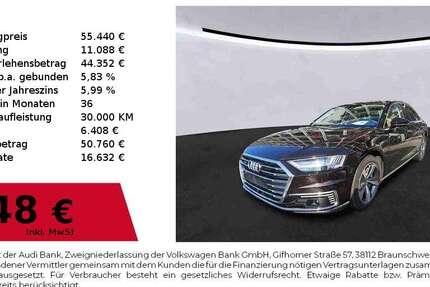 Audi A8 39.999 km 55.440 &euro; Nürnberg 90441