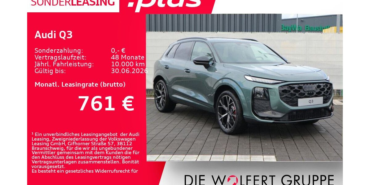 Audi Q3 12.079 km 63.759 &euro; Großwallstadt 63868