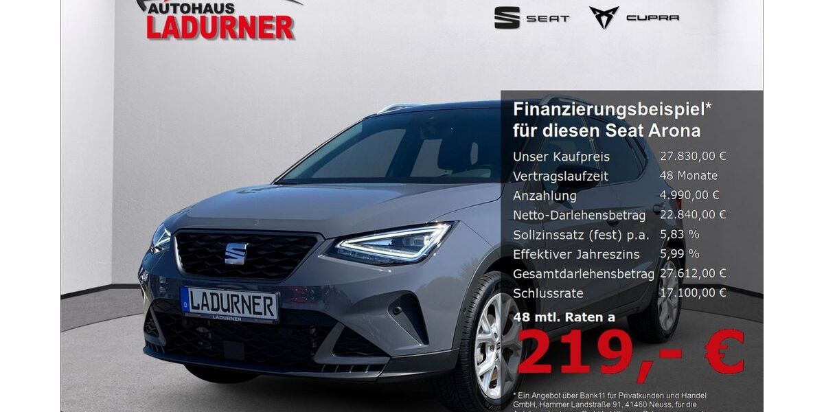 Seat Arona 3.750 km 27.830 &euro; Villingen-Schwenningen 78052