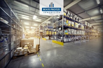 Logistikhalle mit Verwaltungstrakt im Gewerbegebiet Freiberg-Ost!