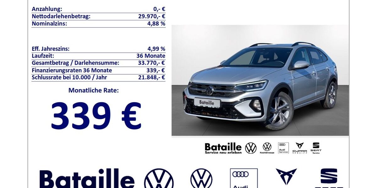 VW Taigo 13.290 km 28.970 &euro; Jülich 52428