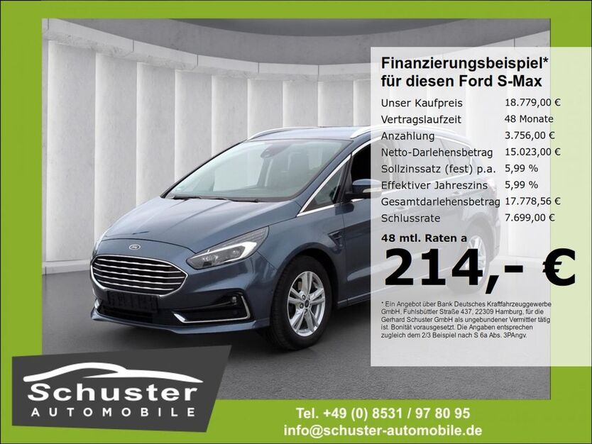 Ford S-Max 162.414 km 18.779 € Ruhstorf 94099