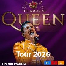 The Music Of Queen - Live - Tour 2026 08.03.2026 Rheingoldhalle Mainz