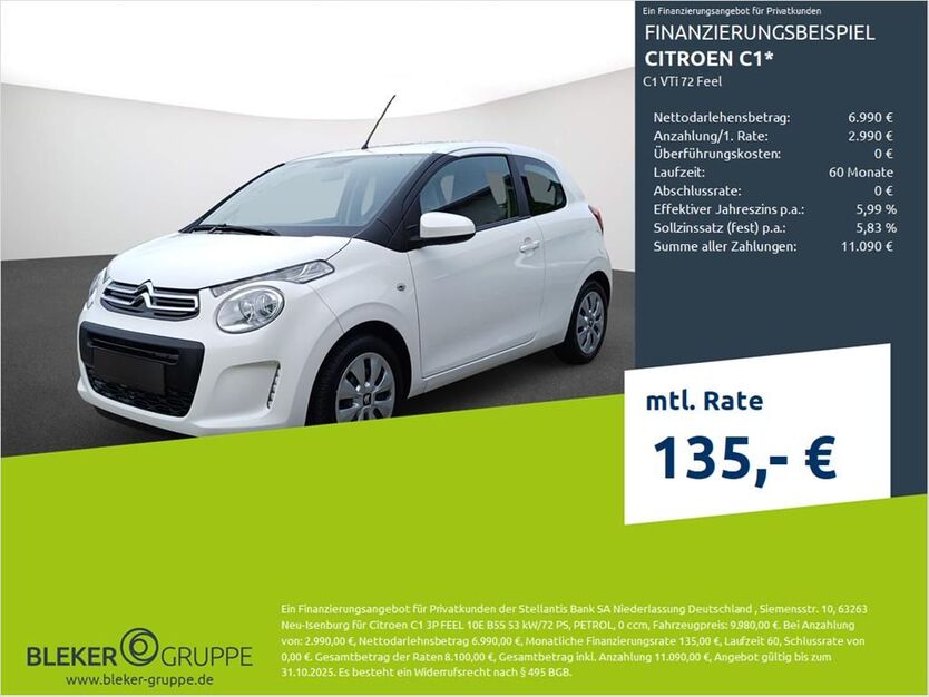 Citroen C1 53.603 km 9.980 € Borken 46325