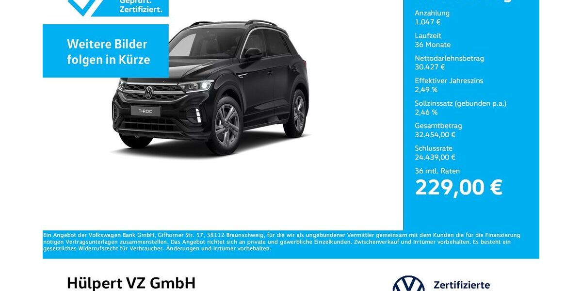 VW T-Roc 15.517 km 32.922 &euro; Dortmund 44141