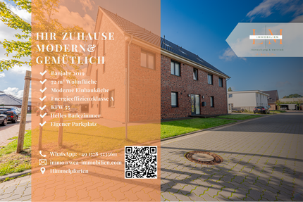 Wohnung Himmelpforten - 3 Zimmer, 72 m&sup2;, 219.000&euro; | Angebot:25283067