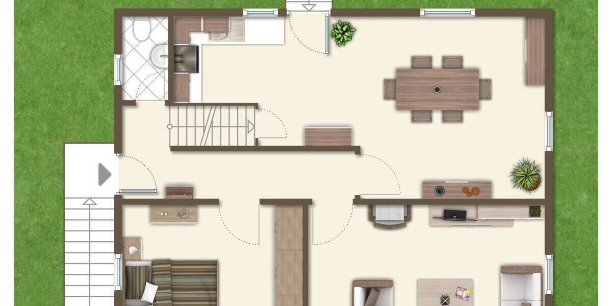 Einfamilienhaus Rottweil - 5 Zimmer, 117 m&sup2;, 379.000&euro; | Angebot:26331554