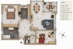 Etagenwohnung Hardthausen am Kocher - 3.5 Zimmer, 80 m&sup2;, 285.000&euro; | Angebot:26956273