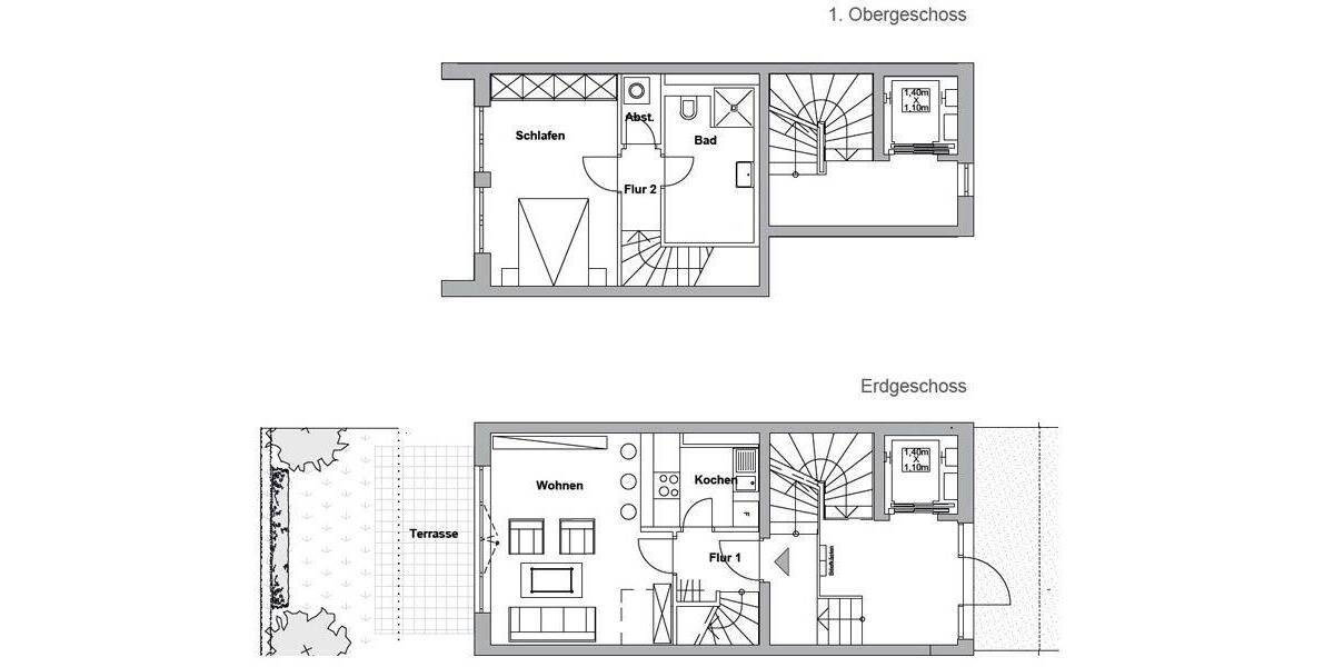 Etagenwohnung Hamburg Stellingen - 2 Zimmer, 56 m&sup2;, 449.000&euro; | Angebot:26869310