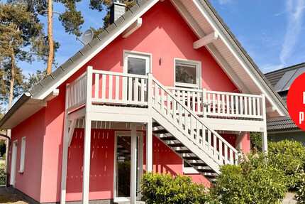 HORN IMMOBILIEN ++ Röbel an der Müritz Ferienhaus mit 2 Wohnungen, 2x Kamin und 2x Sauna + Einbauk. - Haus Röbel/Müritz Müritz | Angebot:20915927