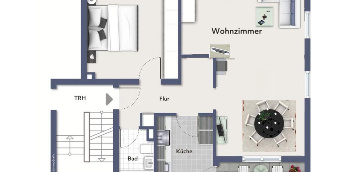 Eigentumswohnung in gehobener Ausstattung 1 zimmer