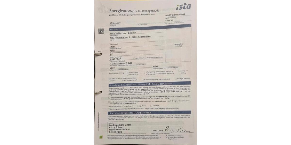 1 Zimmer Appartement in der Gaustr., Kaiserslautern zu verkaufen 1 zimmer