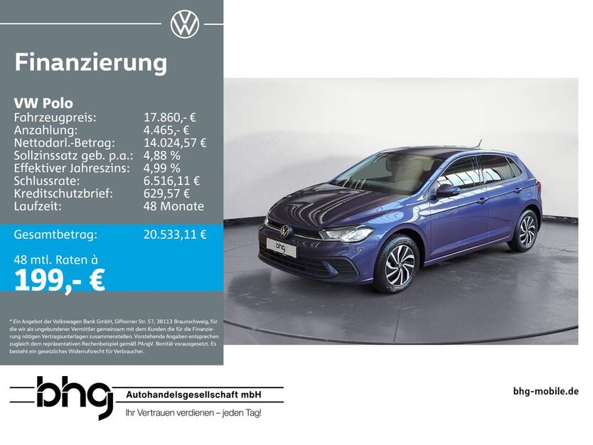 VW Polo 62.310 km 17.860 € Balingen 72336