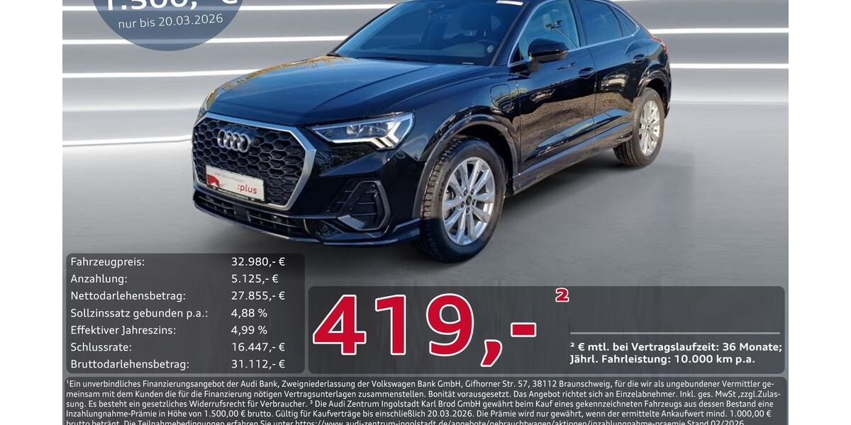 Audi Q3 24.875 km 32.980 &euro; Ingolstadt 85057