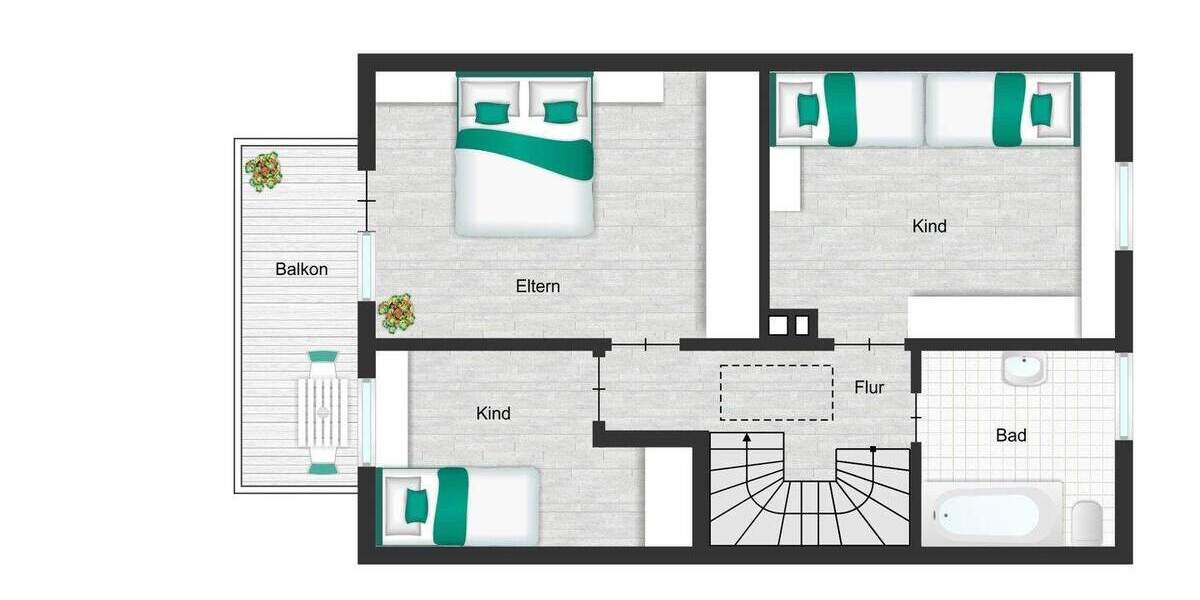 Reihenendhaus Holzgerlingen - 4 Zimmer, 110 m&sup2;, 549.000&euro; | Angebot:24515621