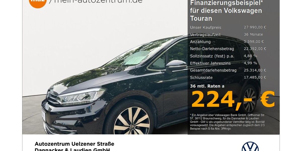 VW Touran 110.860 km 27.990 &euro; Lüneburg 21335