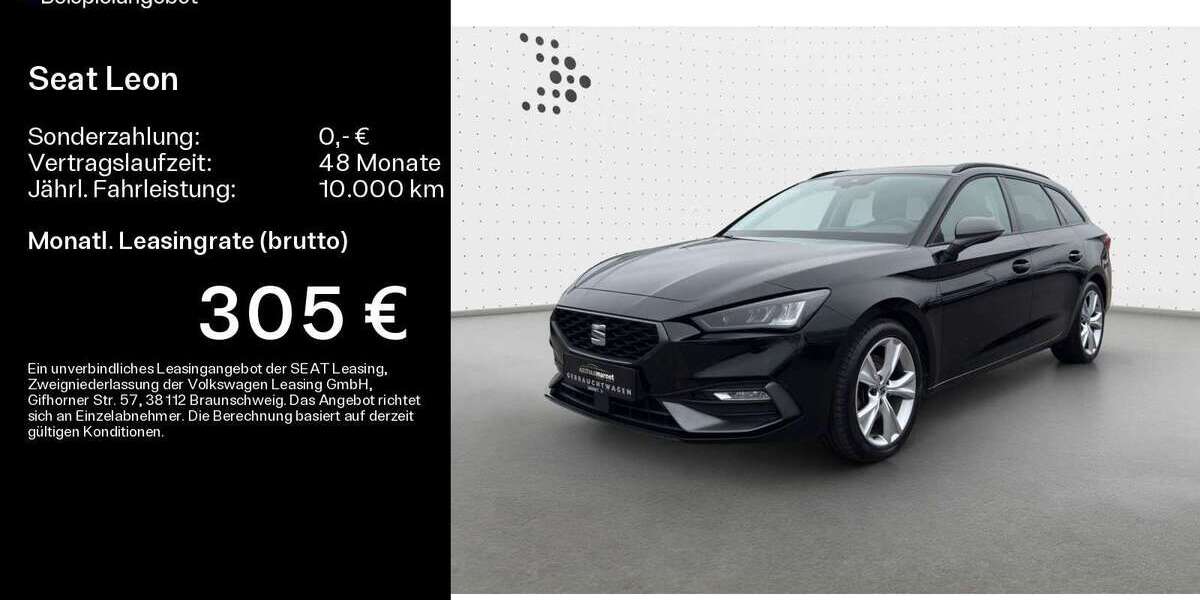 Seat Leon 44.688 km 23.690 &euro; Mainz-Kastell (Wiesbaden) 55252