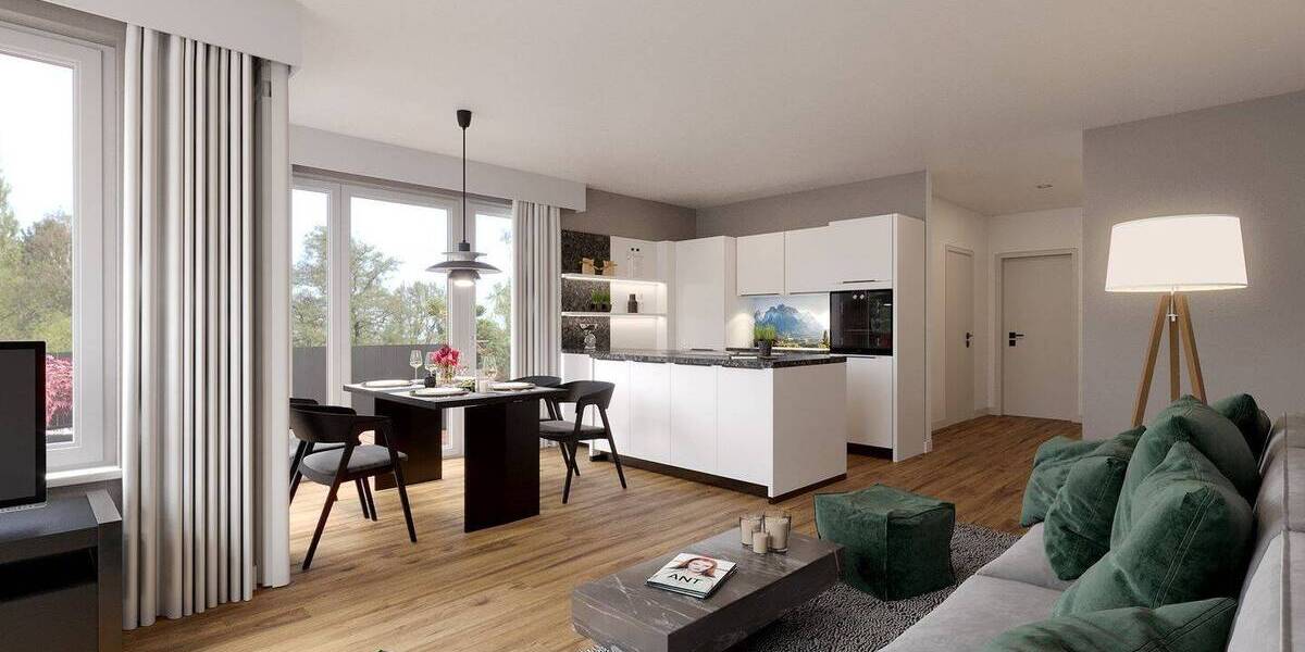 Etagenwohnung Garmisch-Partenkirchen Garmisch - 2 Zimmer, 77 m&sup2;, 1.060.000&euro; | Angebot:26388300