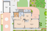 Charmantes Einfamilienhaus mit Garten und Dachterrasse