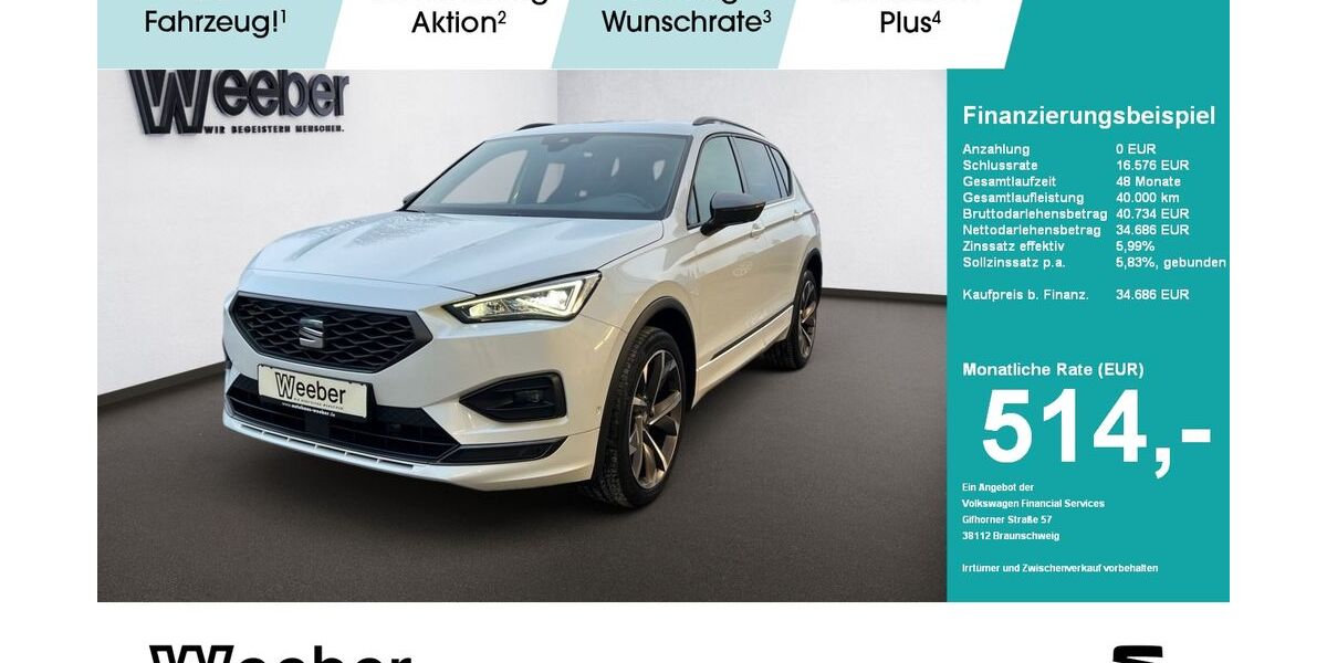 Seat Tarraco 81.094 km 33.490 &euro; Herrenberg 71083
