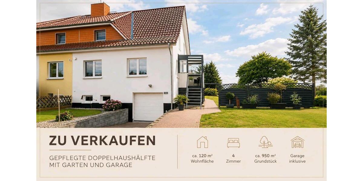 Doppelhaushälfte Franzburg - 4 Zimmer, 120 m&sup2;, 255.000&euro; | Angebot:27264817