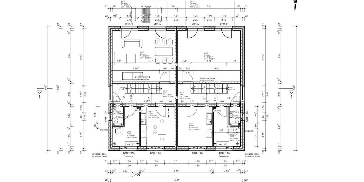 Doppelhaushälfte Egeln - 4 Zimmer, 124 m&sup2;, 1.340&euro; | Angebot:26105685