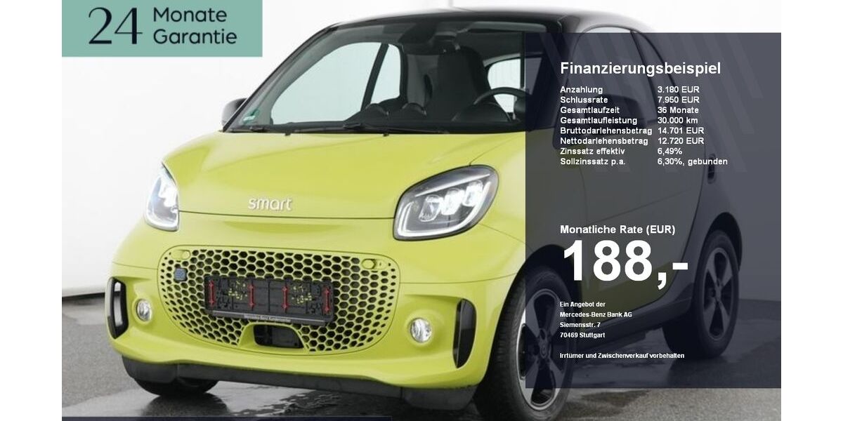 Smart ForTwo 15.688 km 15.900 &euro; Hohenlinden 85664