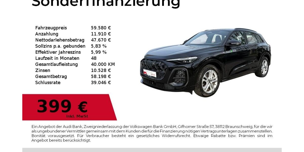 Audi Q5 6.050 km 59.580 &euro; Dessau-Roßlau 06844